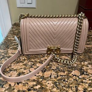 Exclusive gold chain Chanel bag